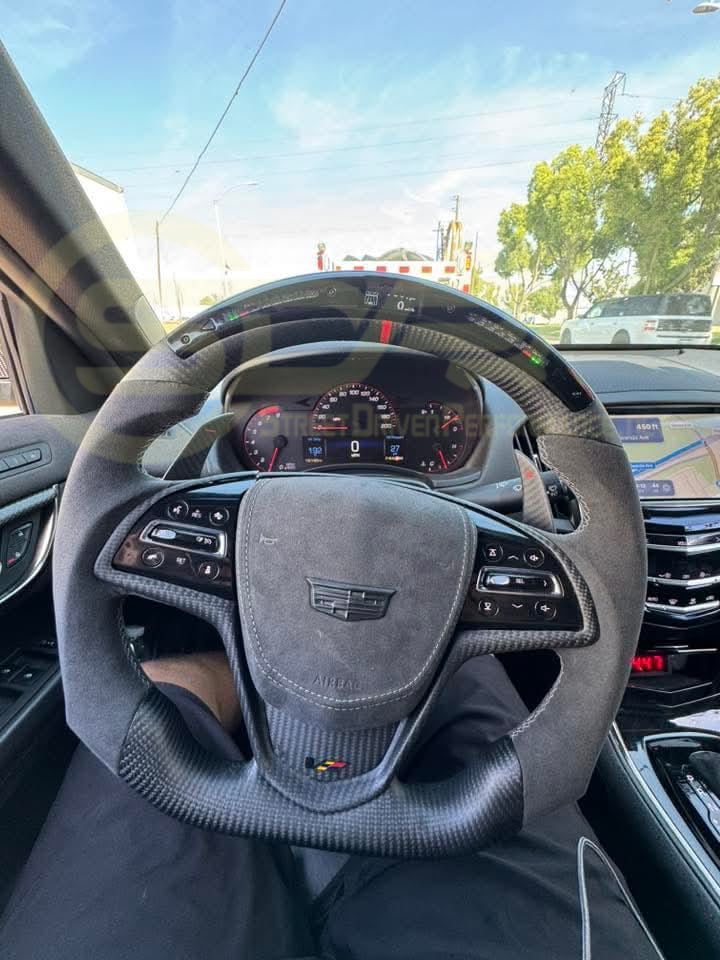 2014 - 2019 CTS & CTS-V "V3" Custom Carbon Fiber Steering Wheel with options